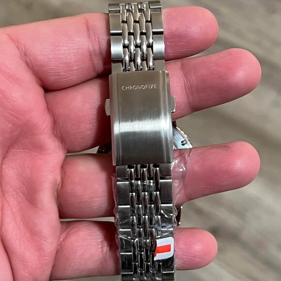 Chronofixe Flight 1952 (CFX-011) Watch - White Dial/Silver Bracelet - Picture 5 of 5